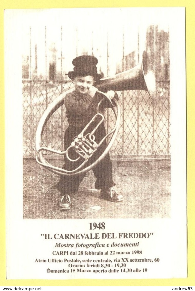 ITALIA - ITALY - ITALIE - Carpi - 1998 - 1948 "Il Carnevale Del Freddo" - Mostra Fotografica E Documenti - Carpi - Not U - Carpi