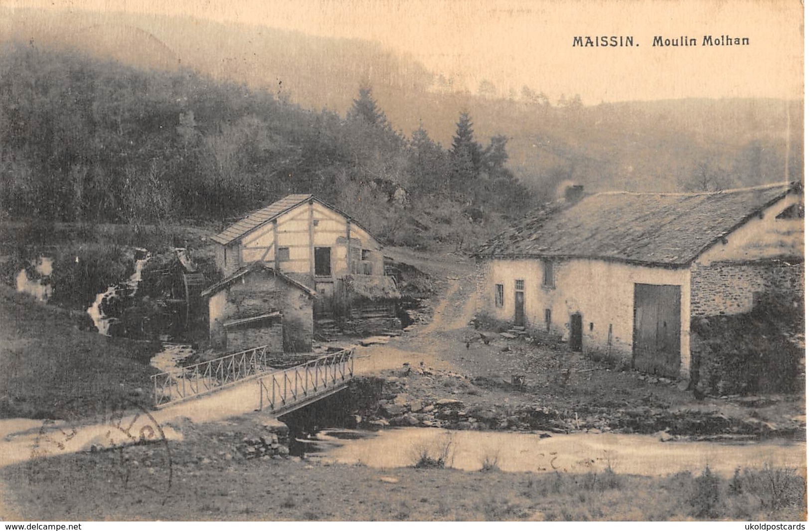 CPA -  Belgique, MAISSIN, Moulin Molhan - Paliseul