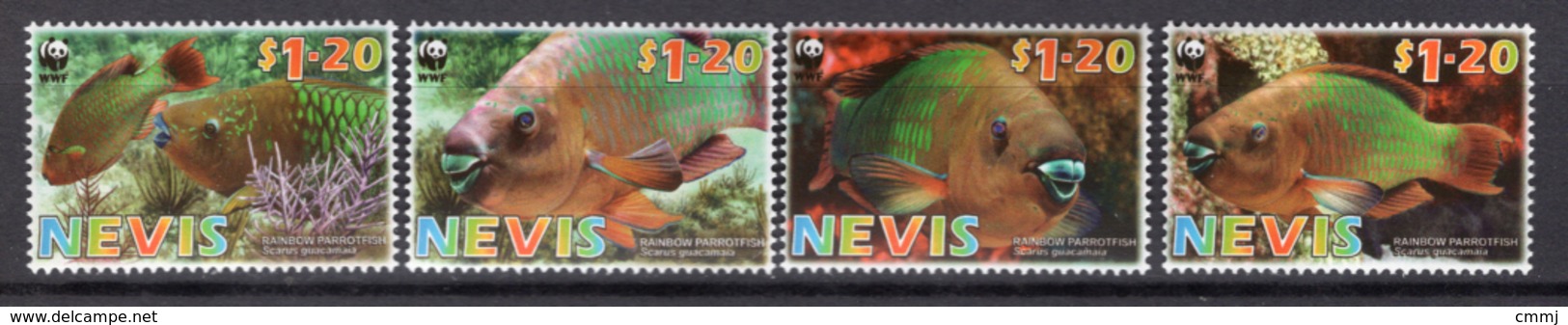 2007 - NEVIS - Catg.. Mi. 2208/2211 - NH - (CW1822.17) - St.Kitts E Nevis ( 1983-...)