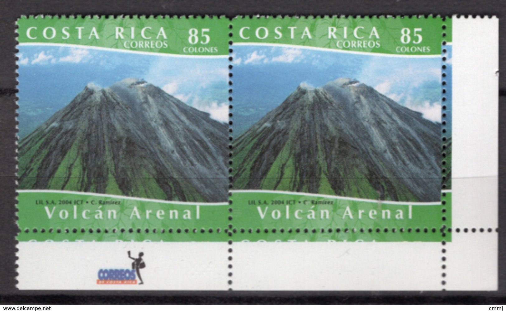 2004 -COSTA RICA - Catg.. Mi. 1599 II - NH - (CW1822.17) - Costa Rica