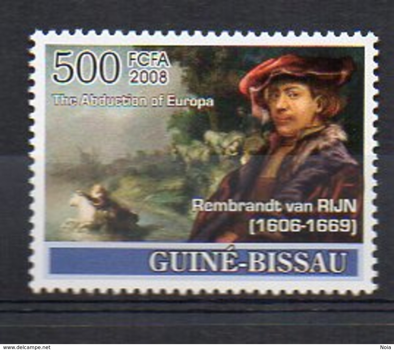 GUINEA BISSAU. ART. REMBRANDT VAN RIJN. MNH (2R2811) - Otros & Sin Clasificación