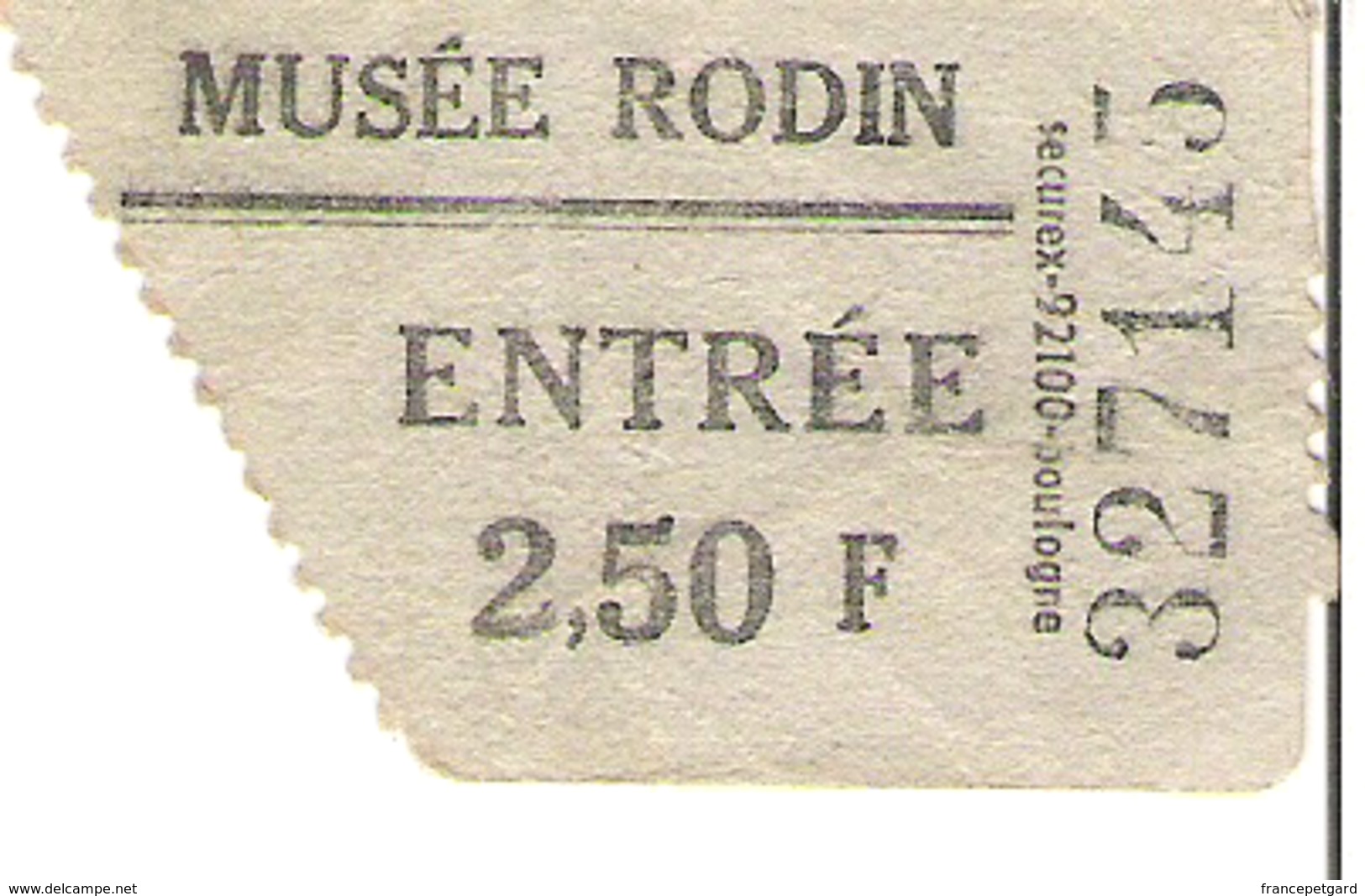 Musée Rodin - Tickets - Entradas