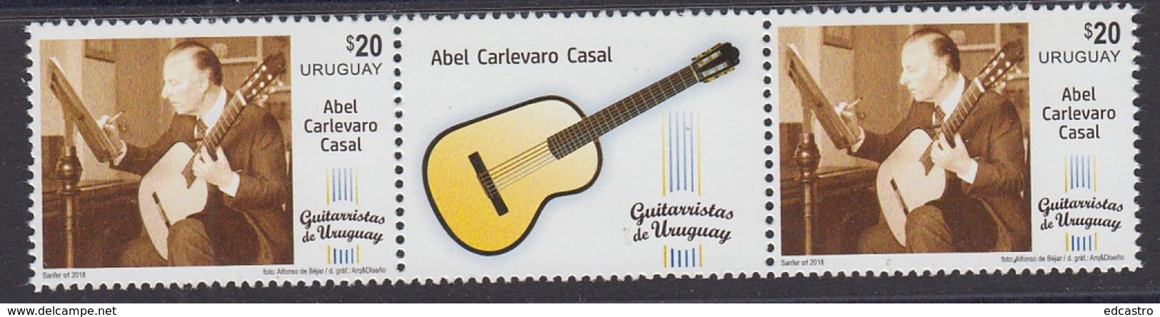 21.- URUGUAY 2018 Guitarists Series - Abel Carlevaro Casal - Música