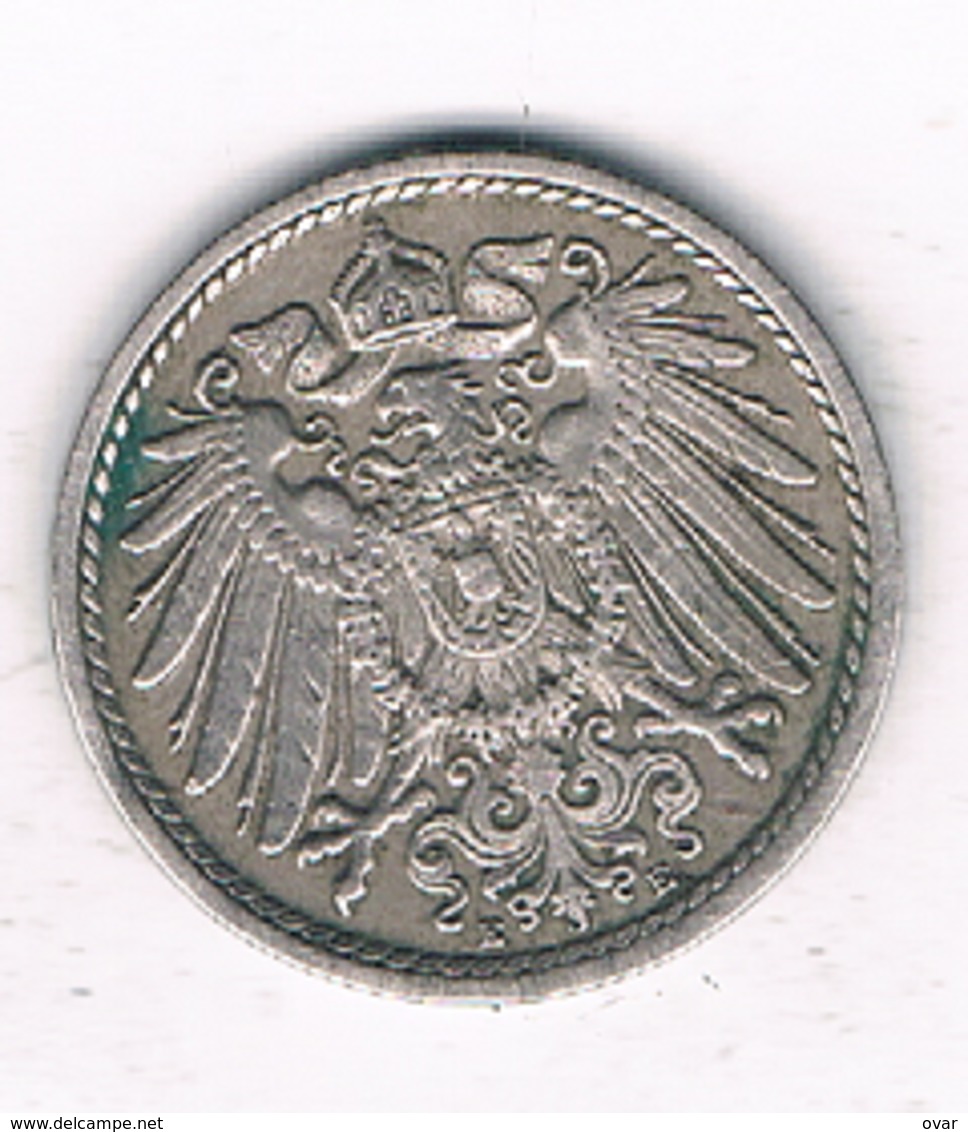 5 PFENNIG  1912 E  DUITSLAND /0489/ - 5 Pfennig