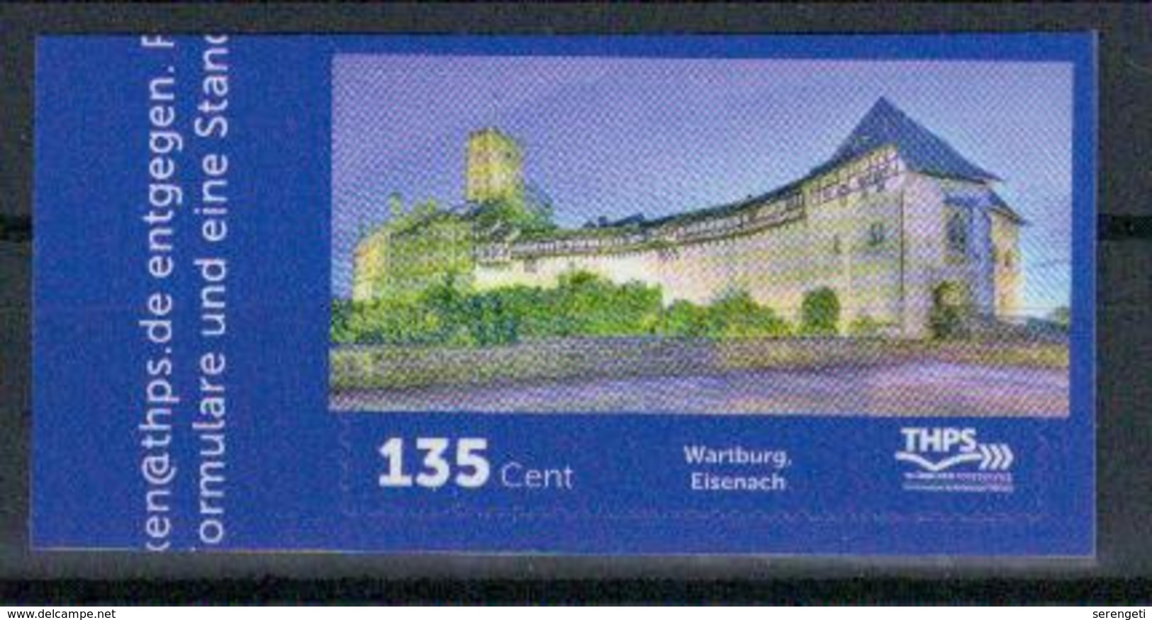 Deutschland THPS 'Wartburg Eisenach' / Germany 'Wartburg Castle In Eisenach' **/MNH 2018 - Châteaux