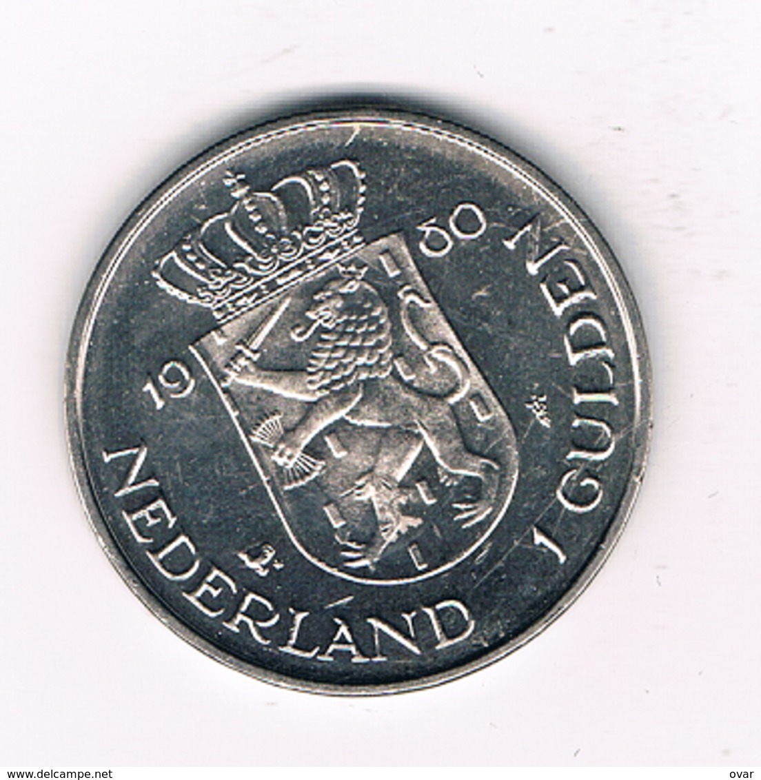 1  GULDEN 1980 NEDERLAND /0498/ - 1980-2001 : Beatrix