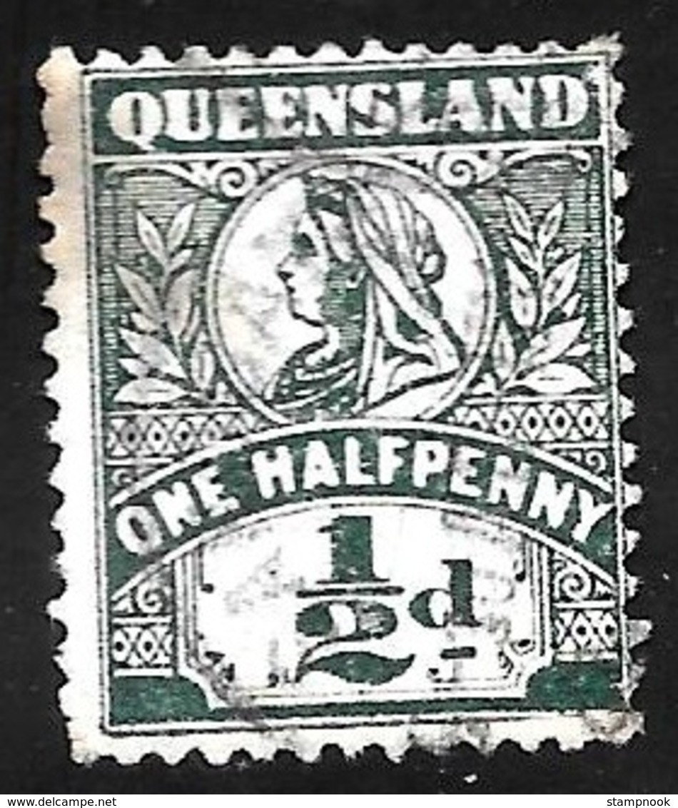 Queensland Scott  124 Used F CV 3.50 - Used Stamps