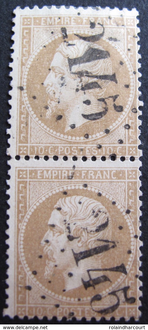 DF50478/68 - NAPOLEON III (PAIRE) N°21 - GC 2145 : LYON (Rhône) - 1862 Napoleon III