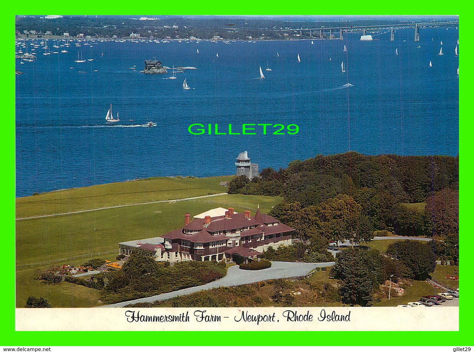 NEWPORT, RI - HAMMERSMITH FARM - PHOTO BY JOHN T. HOPF - - Newport