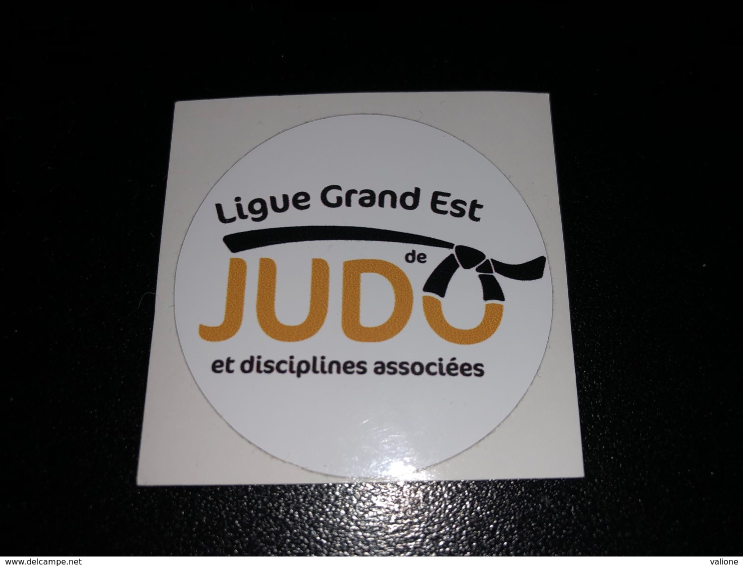 Autocollant Ligue Grand Est De JUDO - Martial Arts