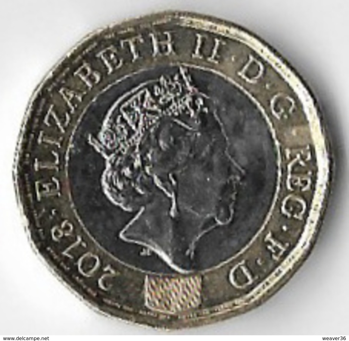 United Kingdom 2018 £1 (A) [C123/1D] - 1 Pound
