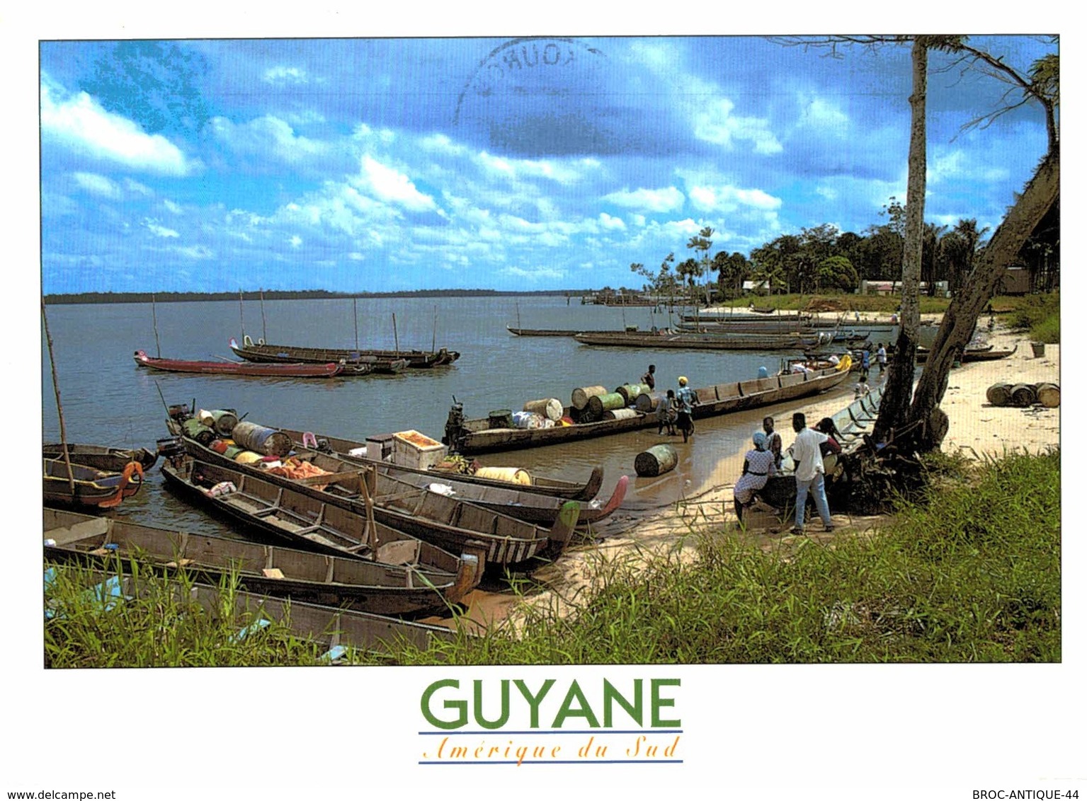 LOT N°816 - LOT DE + 30 CARTES DE GUYANE