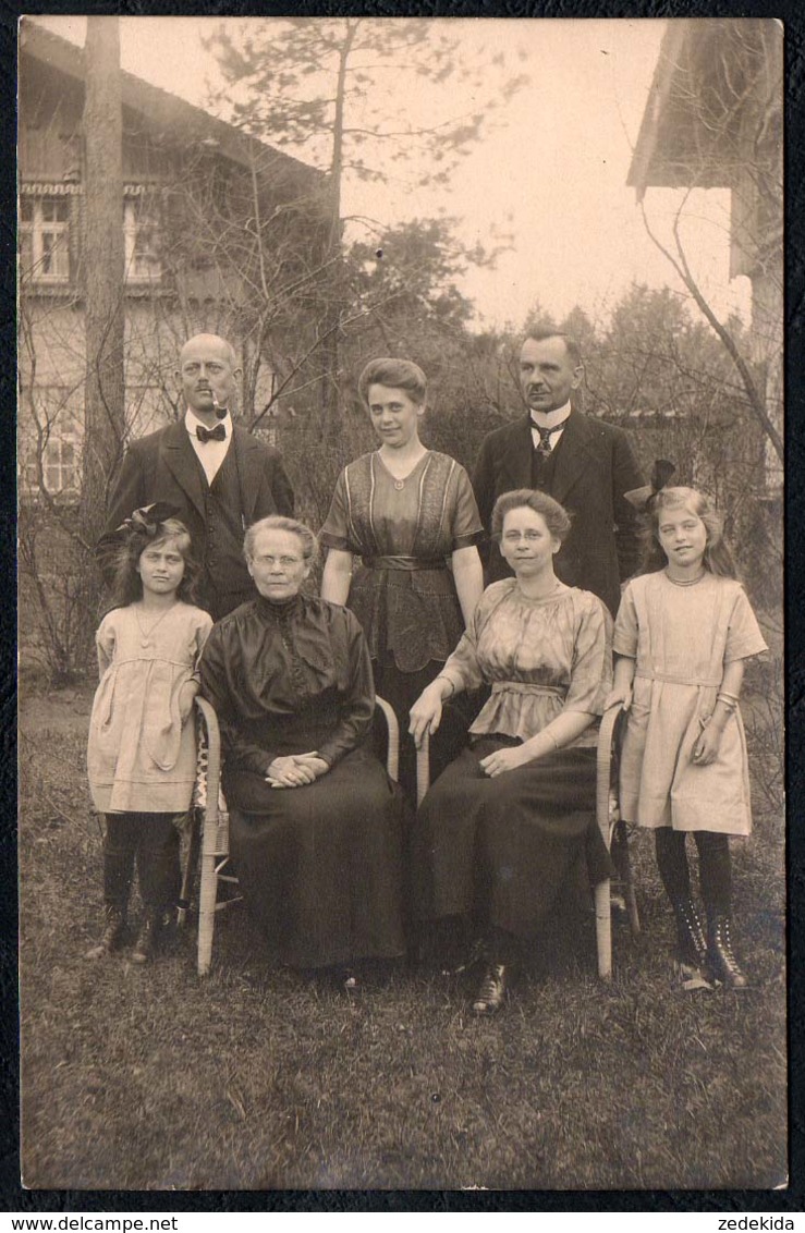 C1887 - Foto - Mode Vintage - Anzug Krawatte - Hübsche Junge Frau Im Kleid - Pretty Young Women - Photographie