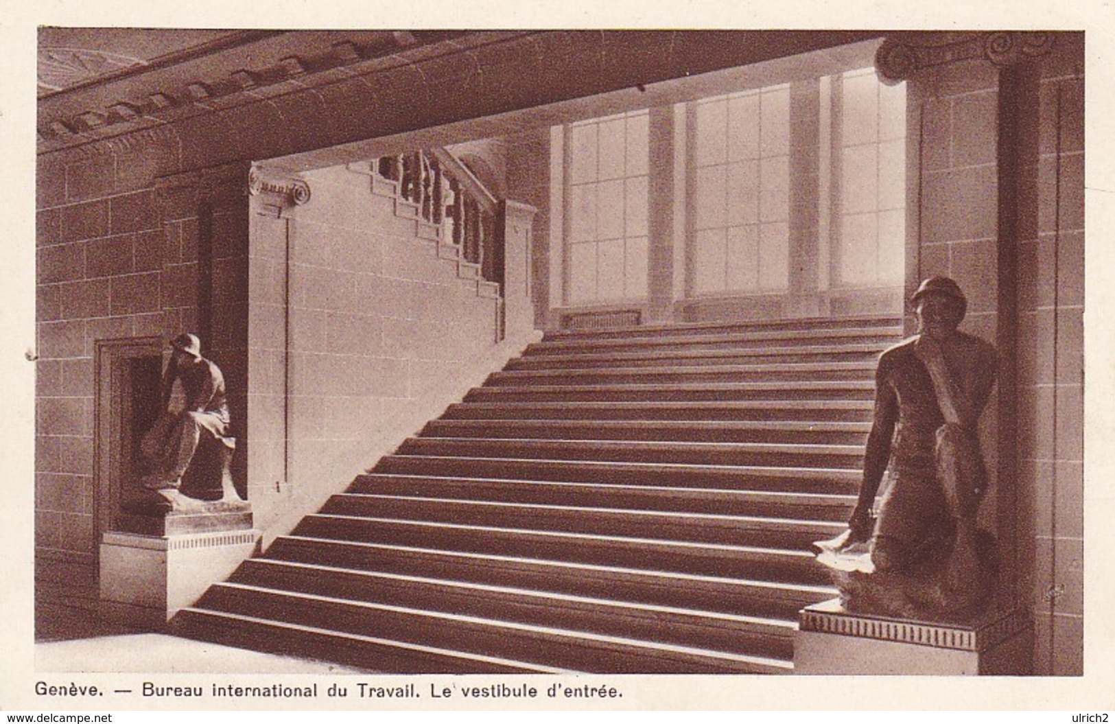 AK Genève - Bureau International Du Travail - La Vestibule D'entrée - 1927 (38814) - Genève