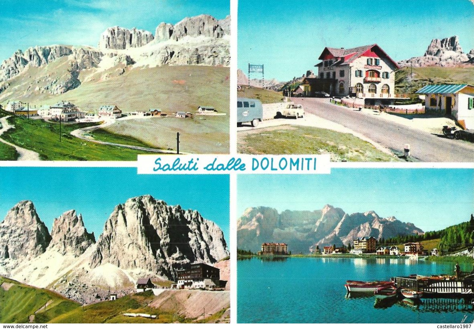 Saluti Dalle Dolomiti - Passo Pordoi - Passo Falzarego - Passo Sella - Lago Di Misurina - Altri & Non Classificati