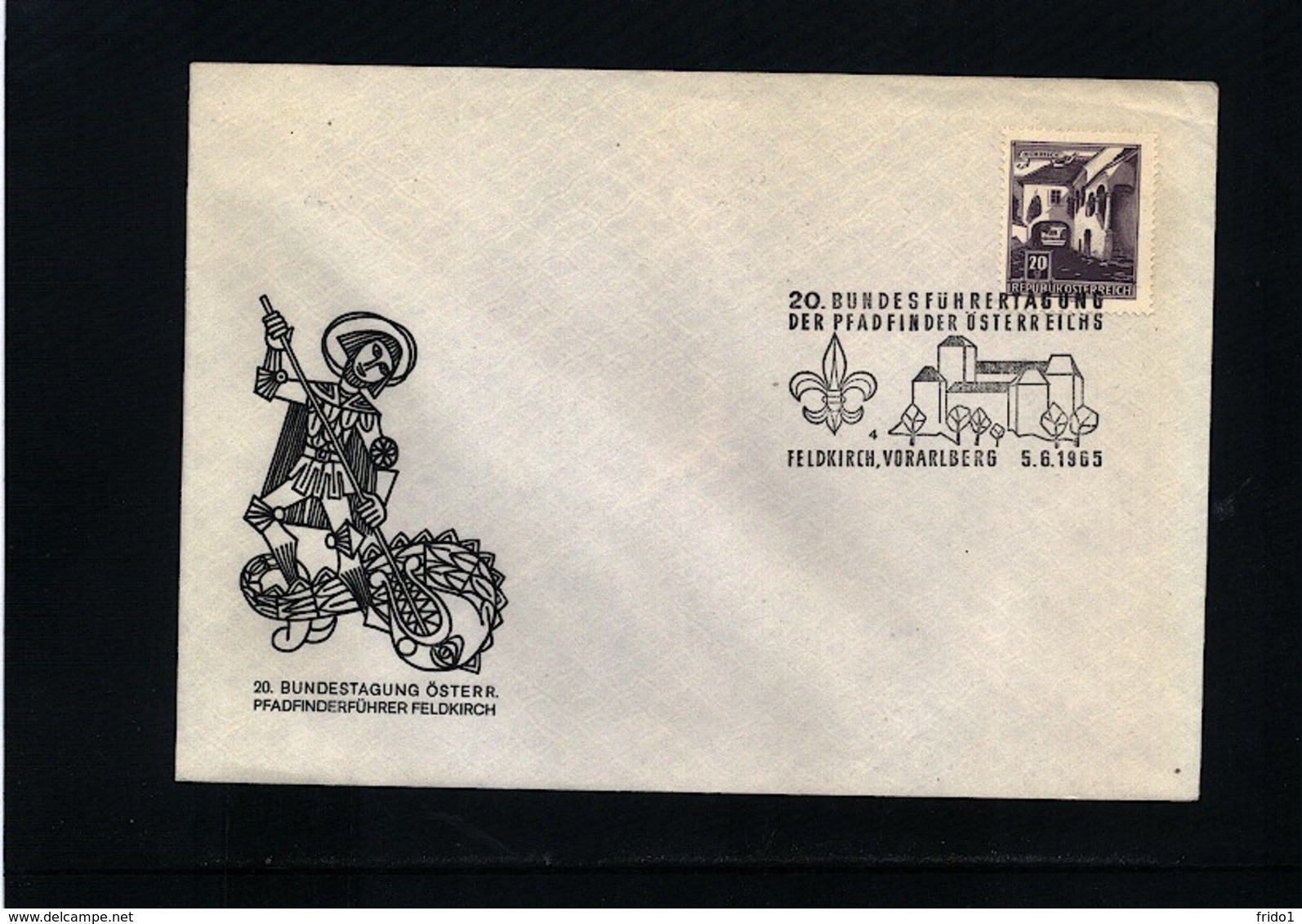 Austria / Oesterreich 1965 Scouting / Pfadfinder Interesting Cover - Lettres & Documents