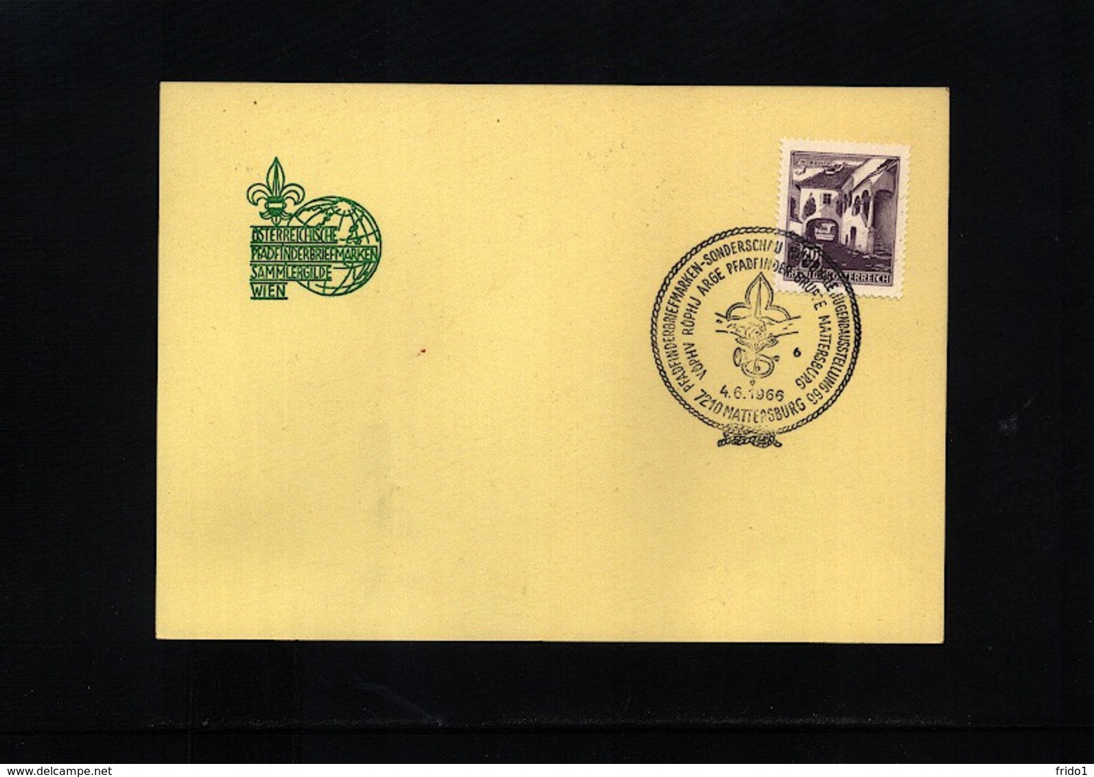 Austria / Oesterreich 1966 Scouting / Pfadfinder Interesting Cover - Lettres & Documents