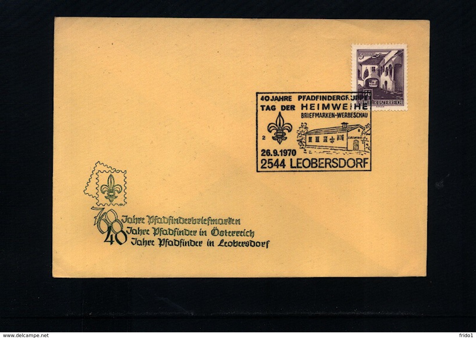 Austria / Oesterreich 1970 Scouting / Pfadfinder Interesting Cover - Lettres & Documents