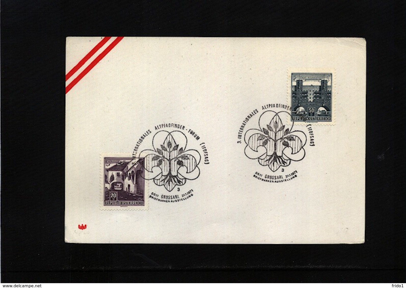 Austria / Oesterreich 1971 Scouting / Pfadfinder Interesting Cover - Lettres & Documents