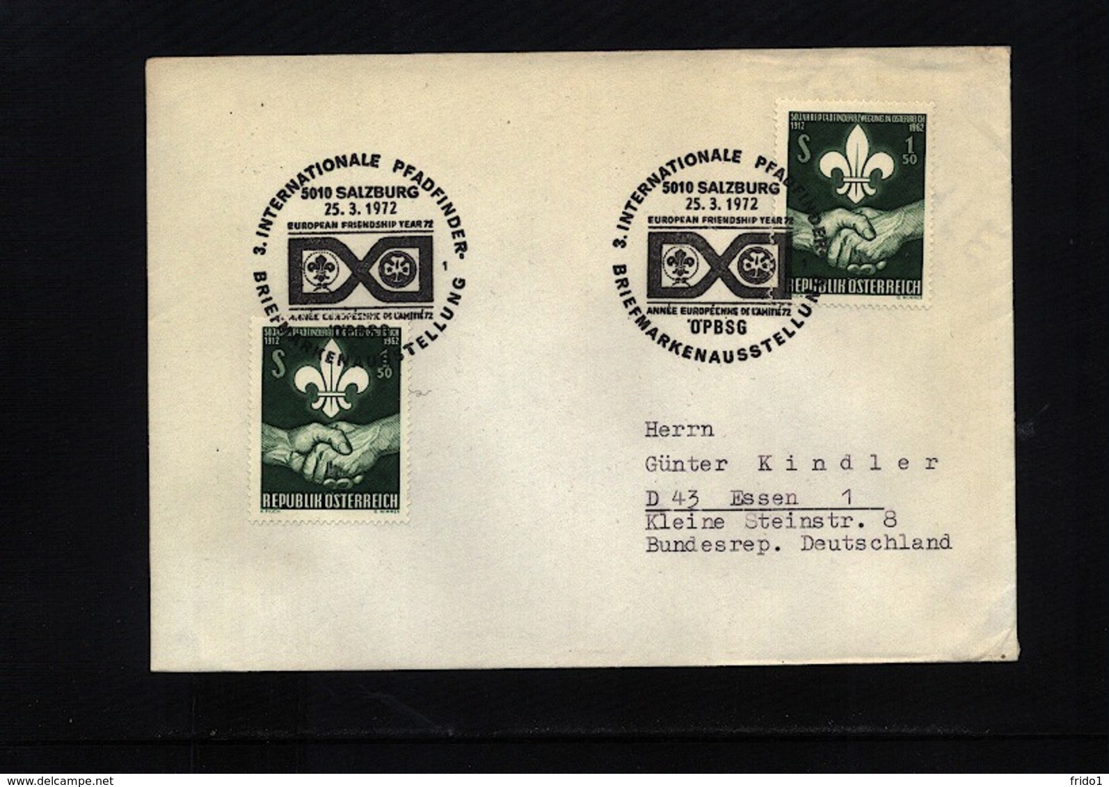 Austria / Oesterreich 1972 Scouting / Pfadfinder Interesting Cover - Lettres & Documents