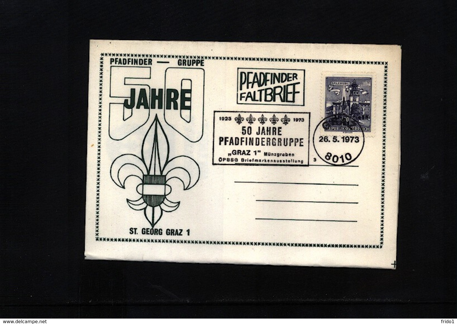 Austria / Oesterreich 1973 Scouting / Pfadfinder Interesting Cover - Lettres & Documents