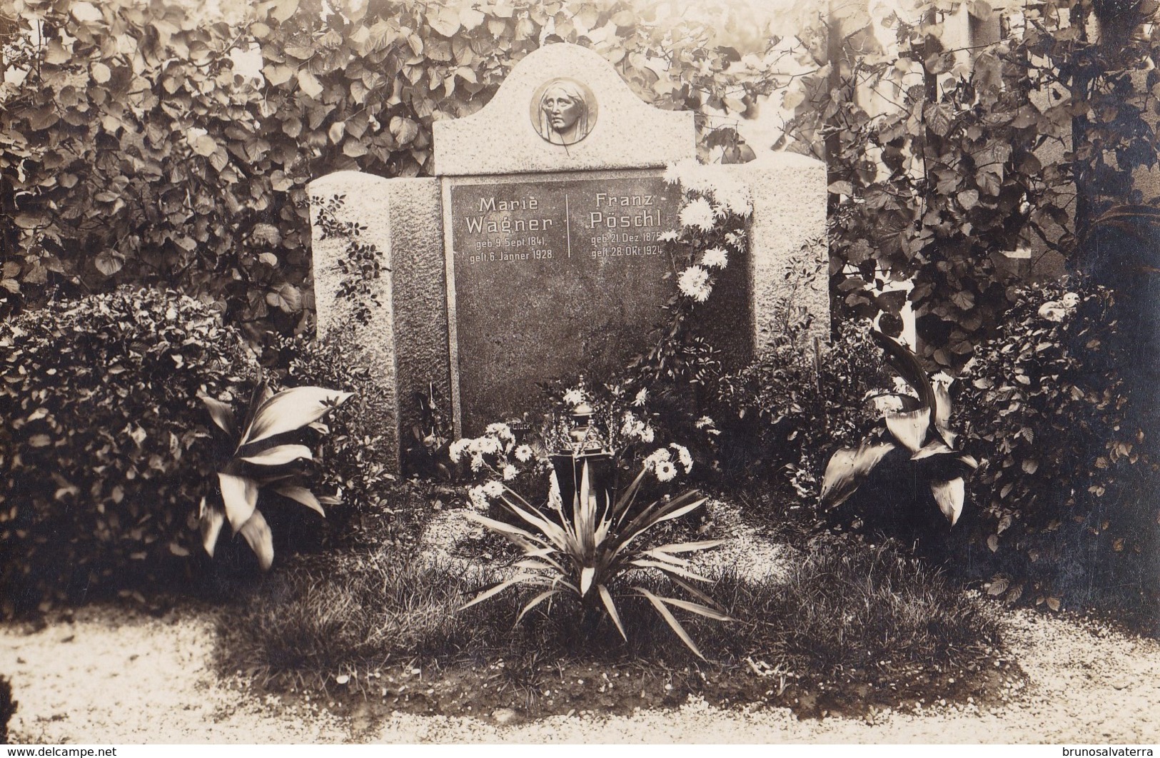 TOMBE - Marie Wagner Et Franz Pöschl - Genealogy