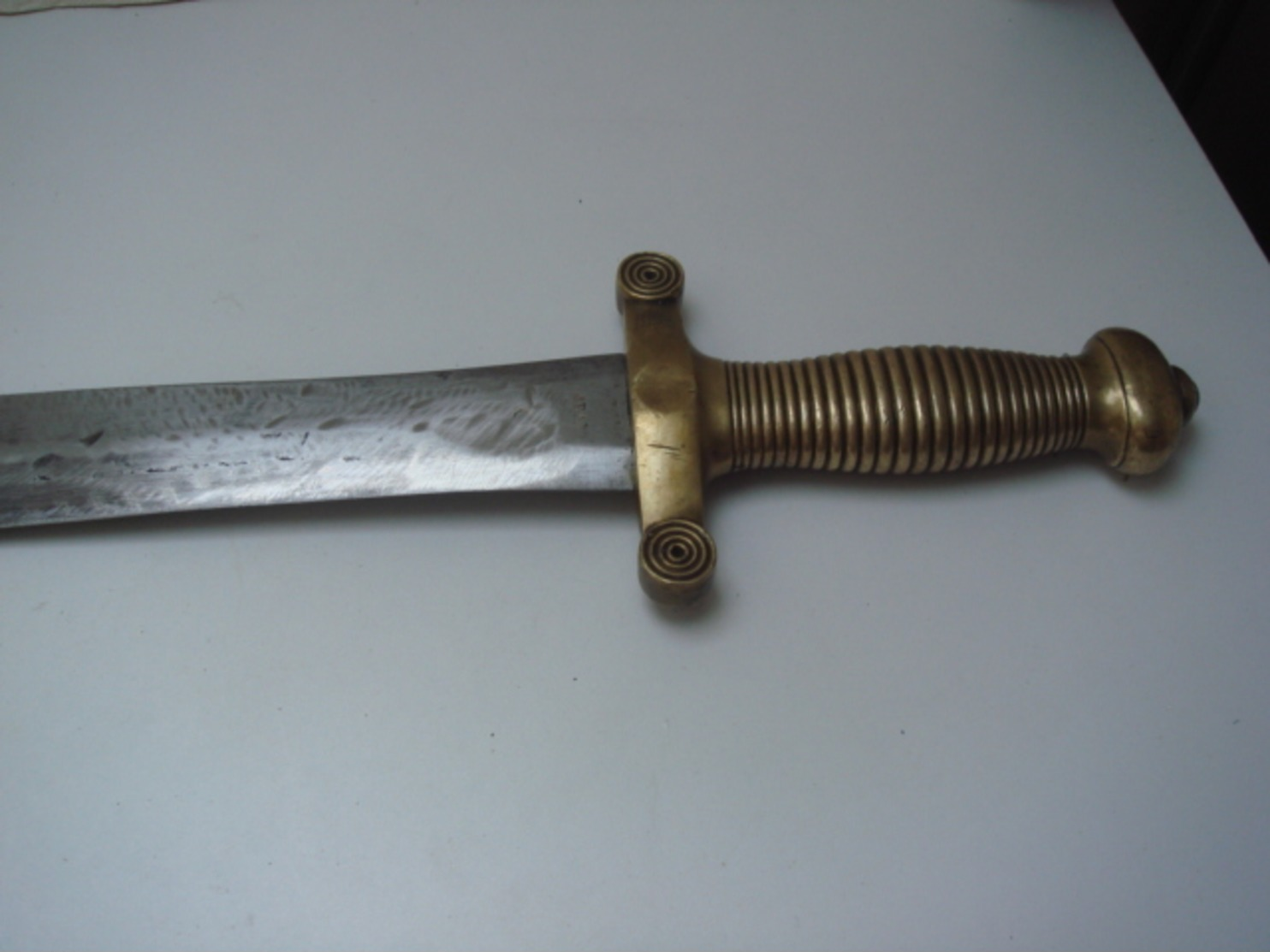 Glaive Infanterie Lame De 47,5 Cm Numéroté 571 - Knives/Swords