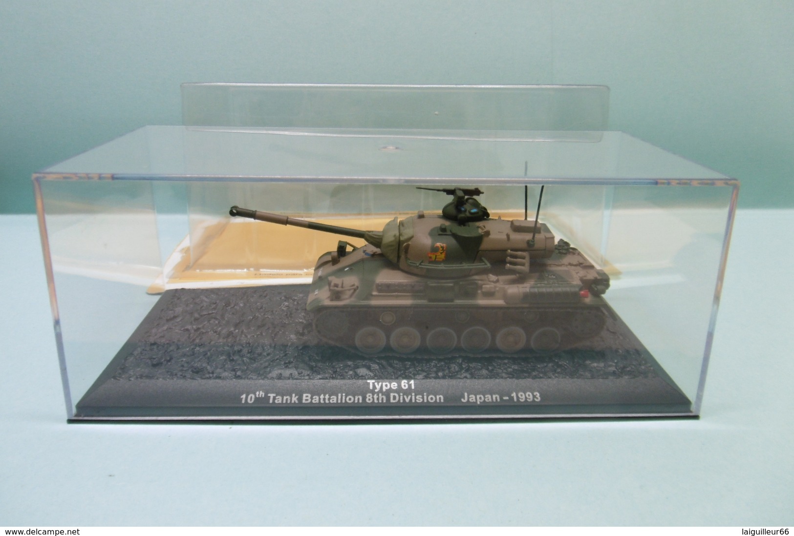 Altaya - CHAR TANK Japonais TYPE 61 10th Tank Battalion 8th Division Japan 1993 Neuf NBO 1/72 - Panzer