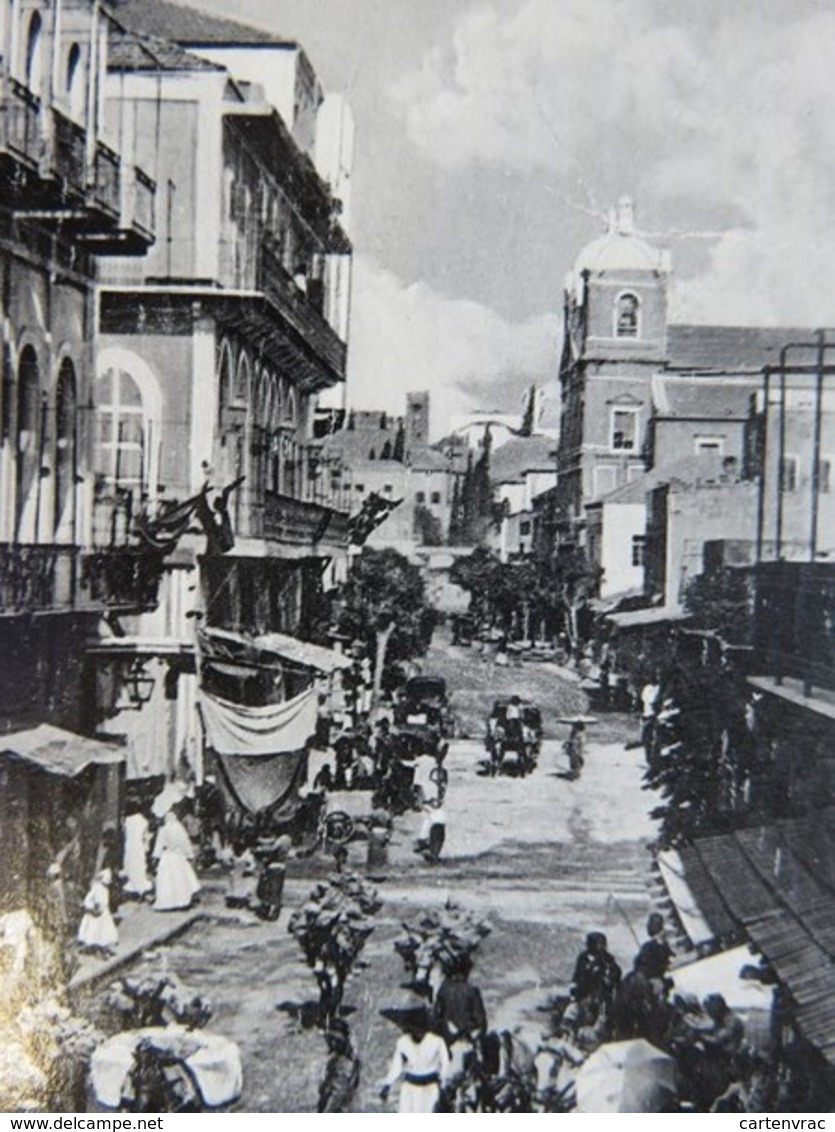 Liban - Carte Postale - Beyrouth - Une Scène Dans Une Rue - CPA Animée - Liban