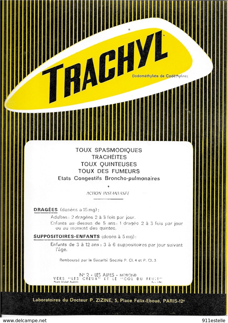 73  MORIOND - Vers  " Les CREUX"  Et Le COL Du FRUIT , ( Verso PUBLICITAIRE ) Format , 22 X 17 - Places