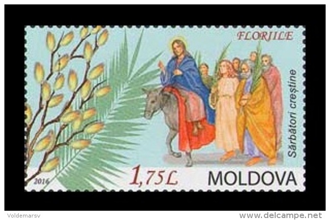 Moldova 2016 Mih. 957 Religious Holidays. Palm Sunday MNH ** - Moldavie