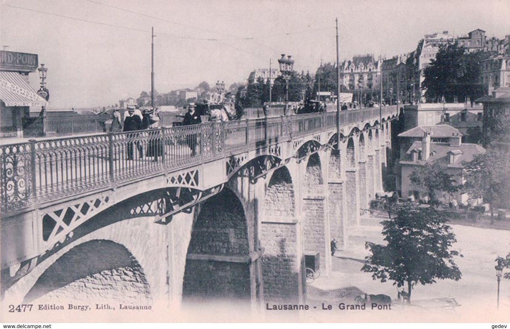 Lausanne, Le Grand Pont (2477) - Lausanne