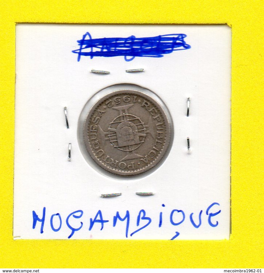 Ex / Colonia Moçambique Portugues / 2,5 Escudos 1952 / Moçambique - [A-04] - Mozambique