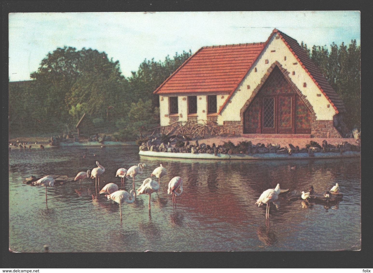 Adinkerke - Meli-Park - Flamingo's / Flamants Roses - 1959 - De Panne