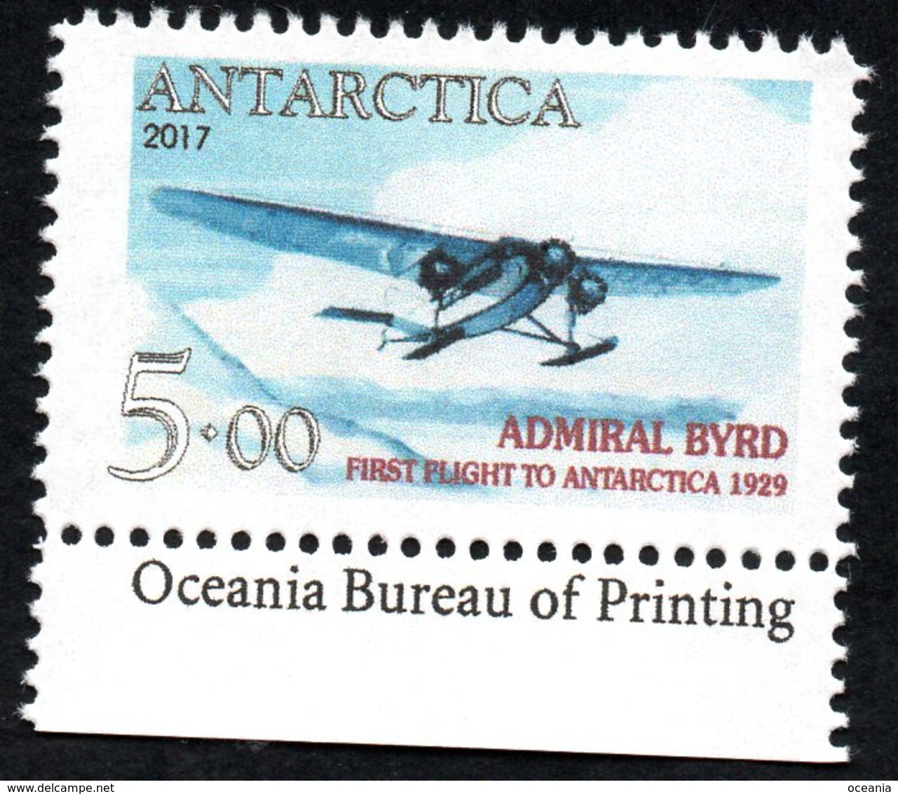 Antarctica Post Single With Inscription. - Other & Unclassified