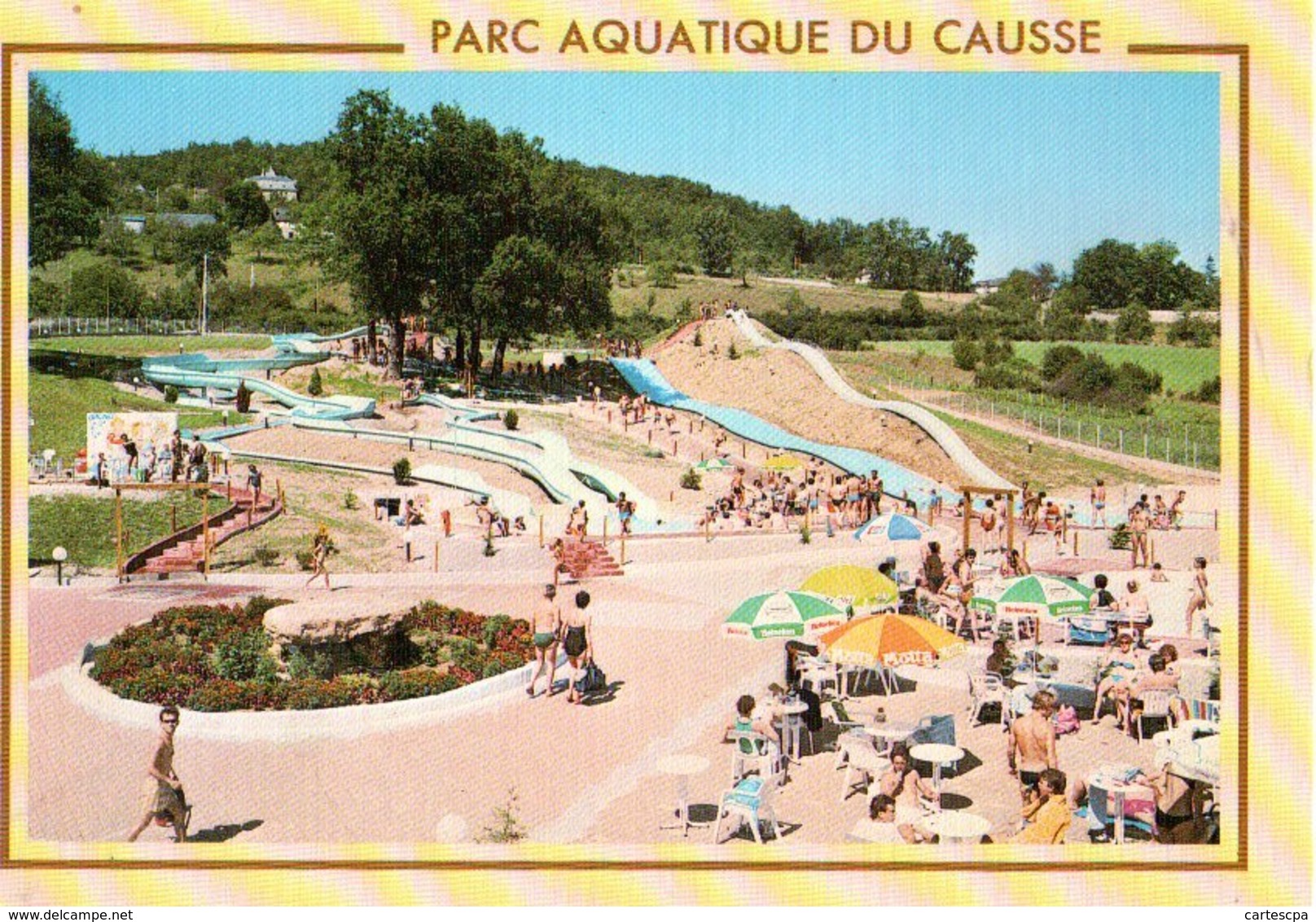 Lissac Sur Couze Larche Tobogggans Aquatiques Parc Aquatique Du Causse CPM Ou CPSM - Other & Unclassified