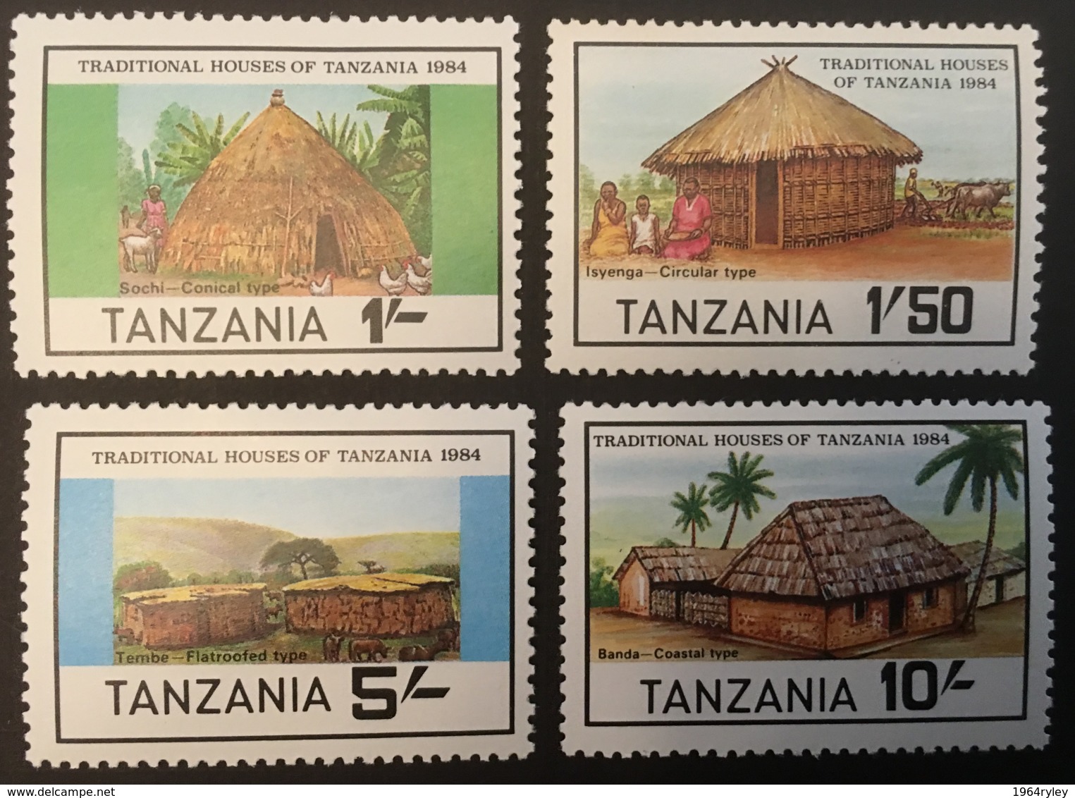 TANZANIA - MH*  - 1984 - # 250/253 - Tanzania (1964-...)