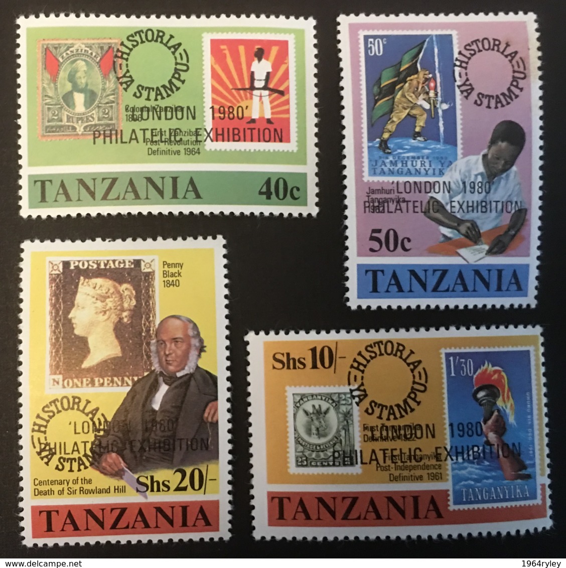 TANZANIA - MH*  - 1980 - # 145/148 - Tanzanie (1964-...)