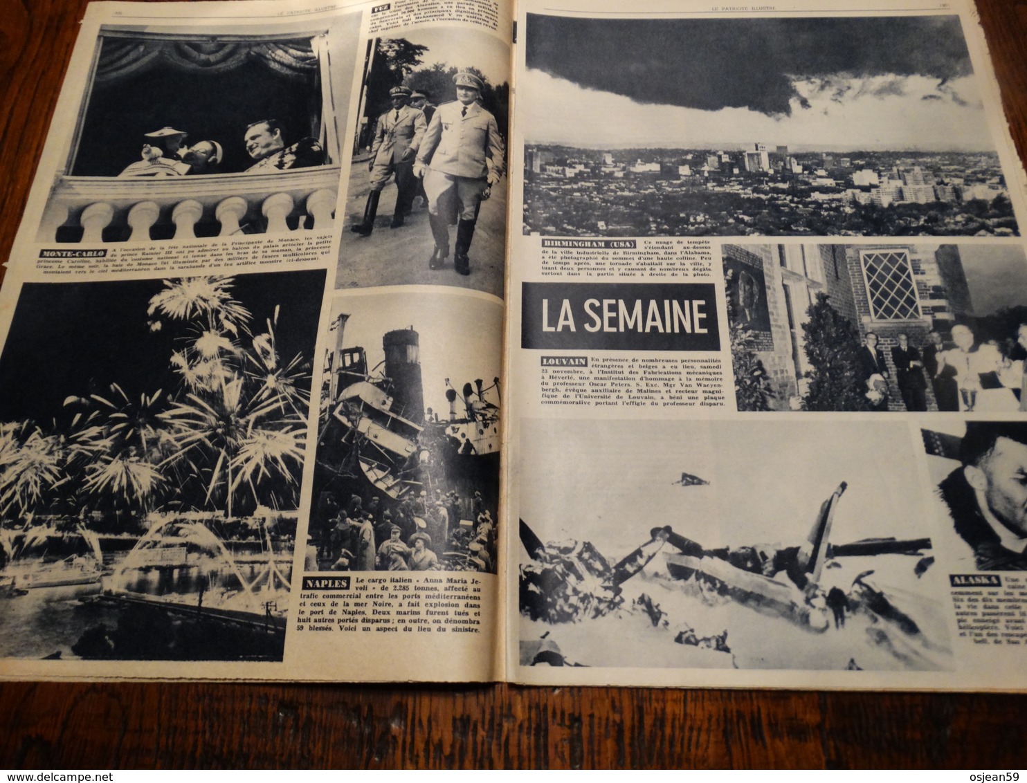 Le Patriote Illustré N° 48 Du 01/12/1957.La Grande Peur De L'Amérique,quand Le Ciel Bombarde La Terre.... - Informations Générales