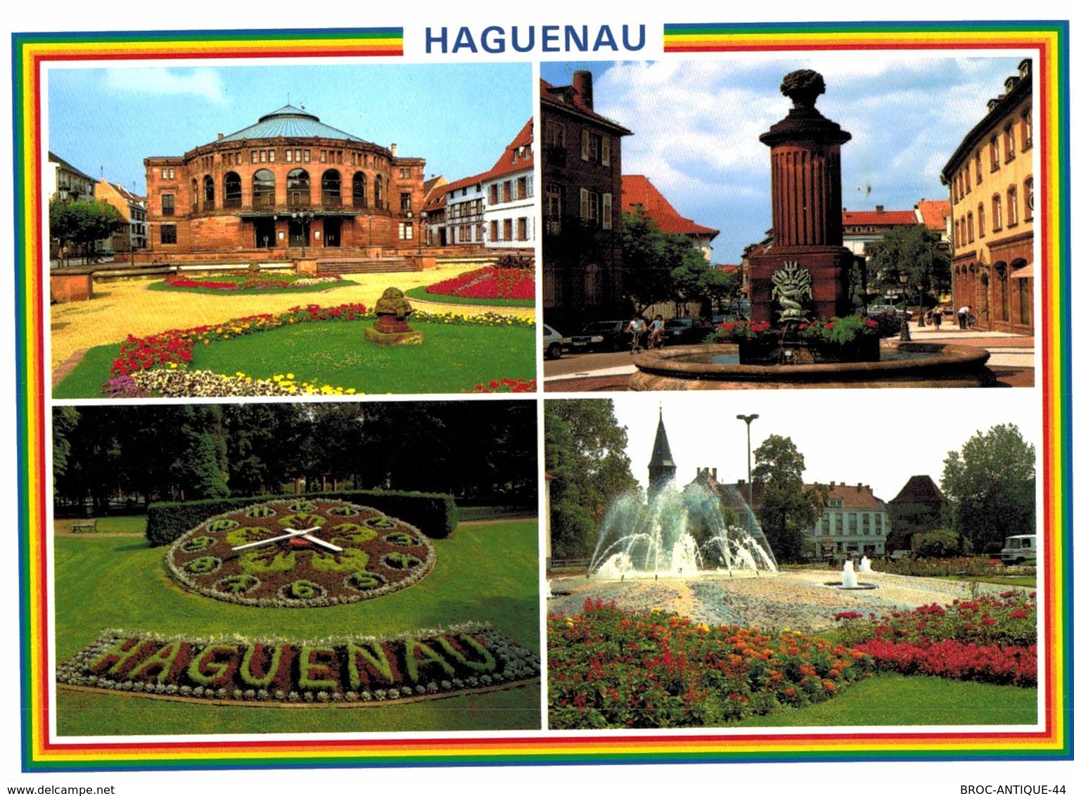 CPM* N°1052 - LOT DE 6 CARTES DE HAGUENAU - Haguenau