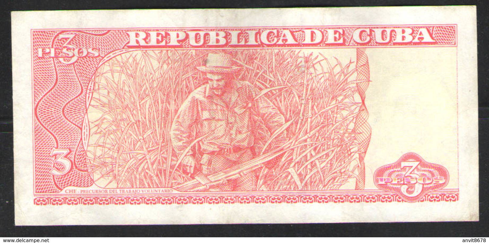 КУБА  3  PESOS 2004 - Cuba