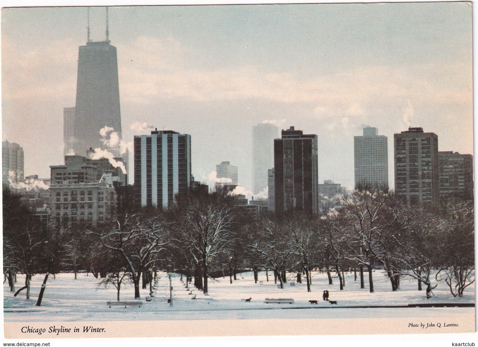 Chicago - Winter View Of The New Skyline - (USA) - Chicago