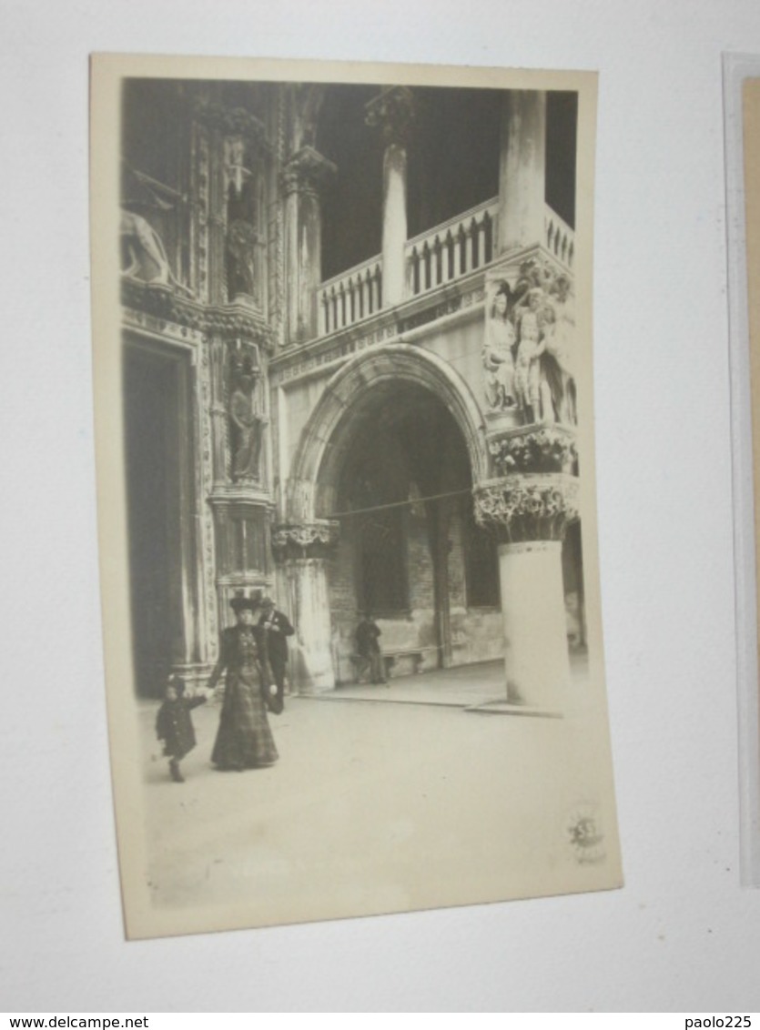 Venezia Porta Della Carta Foto Generini Movimentata BN NV - Venezia