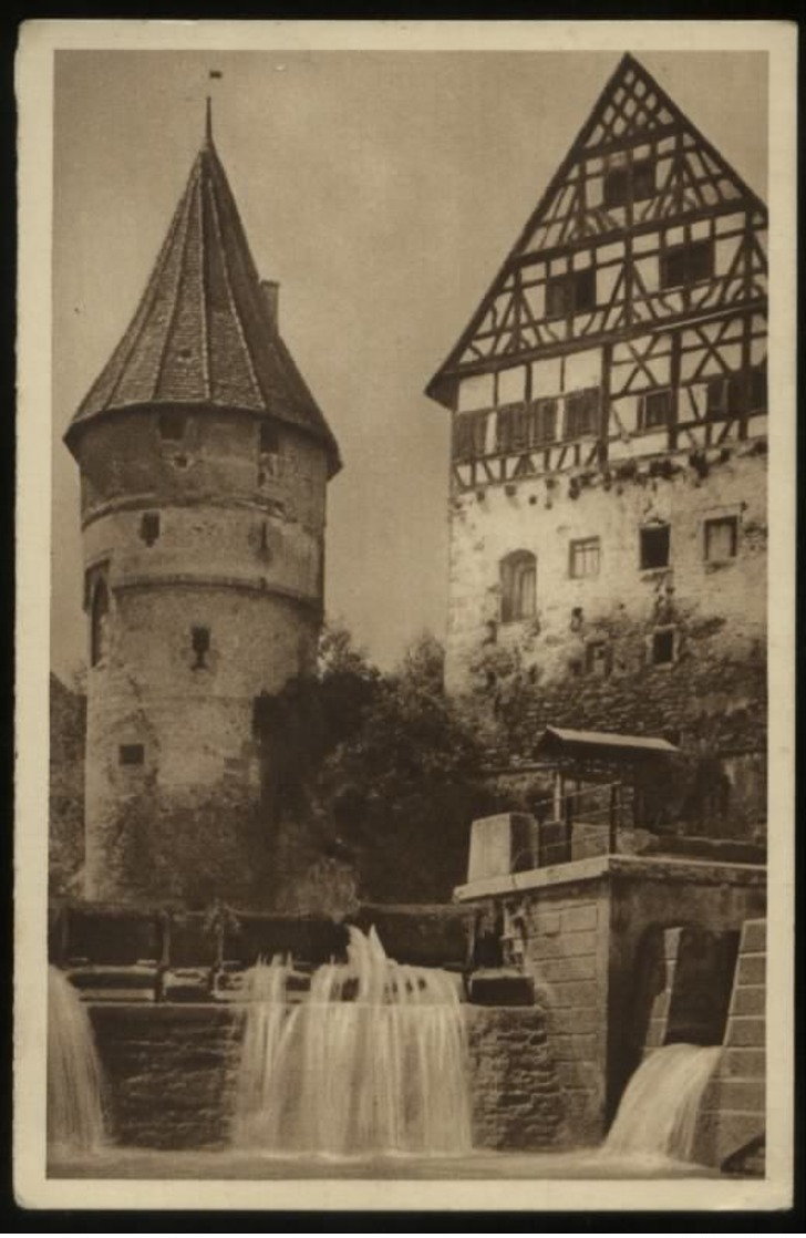 WW II Postkarte WHW 1934 / 35 , Bild 129 , Am Zollernschloß Balingen: Ungebraucht. - Briefe U. Dokumente