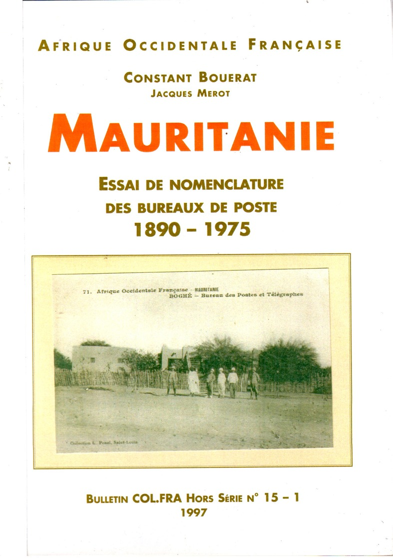 Bouerat :  Mauritanie  Nomenclature Bureaux 1890-1975 - Autres & Non Classés