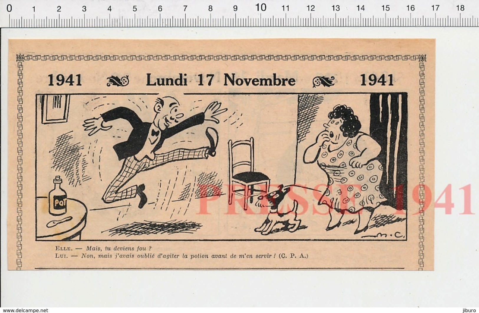 2 Scans Presse 1941 Humour Pharmaceutique Médicament Potion Loterie Nationale Cueillette Des Fleurs 223XT - Non Classés