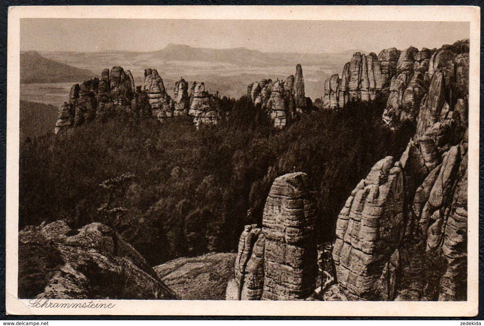 C1902 - Schrammsteine - Jugenherberge Schweizerhof Ottendorf Bei Sebnitz Stempel - Schmilka