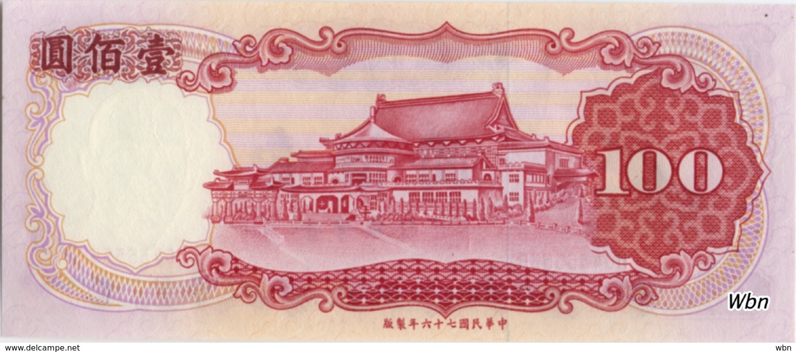 Taiwan 100 NT$ (P1989) -UNC- - Taiwan