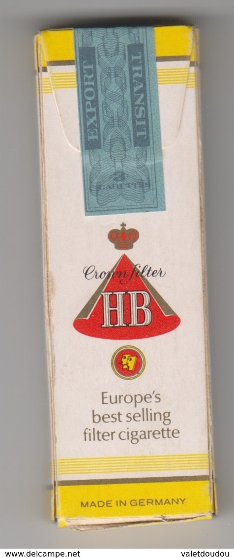 Paquet Publicitaire Cigarettes HB. Neuf. - Objets Publicitaires