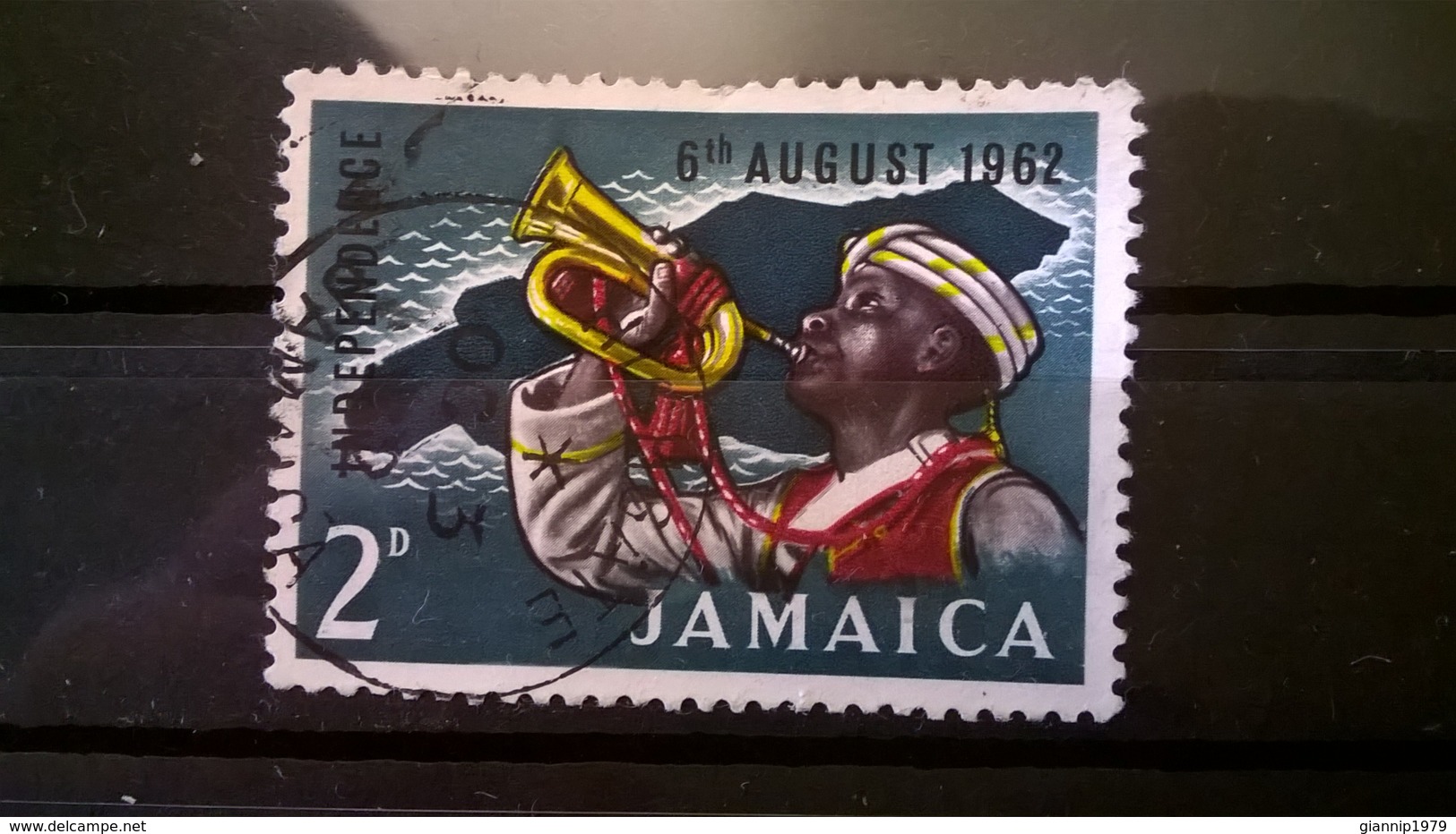 FRANCOBOLLI STAMPS GIAMAICA JAMAICA 1962 USED SERIE INDEPENDENCE OF JAMAICA - Jamaica (1962-...)